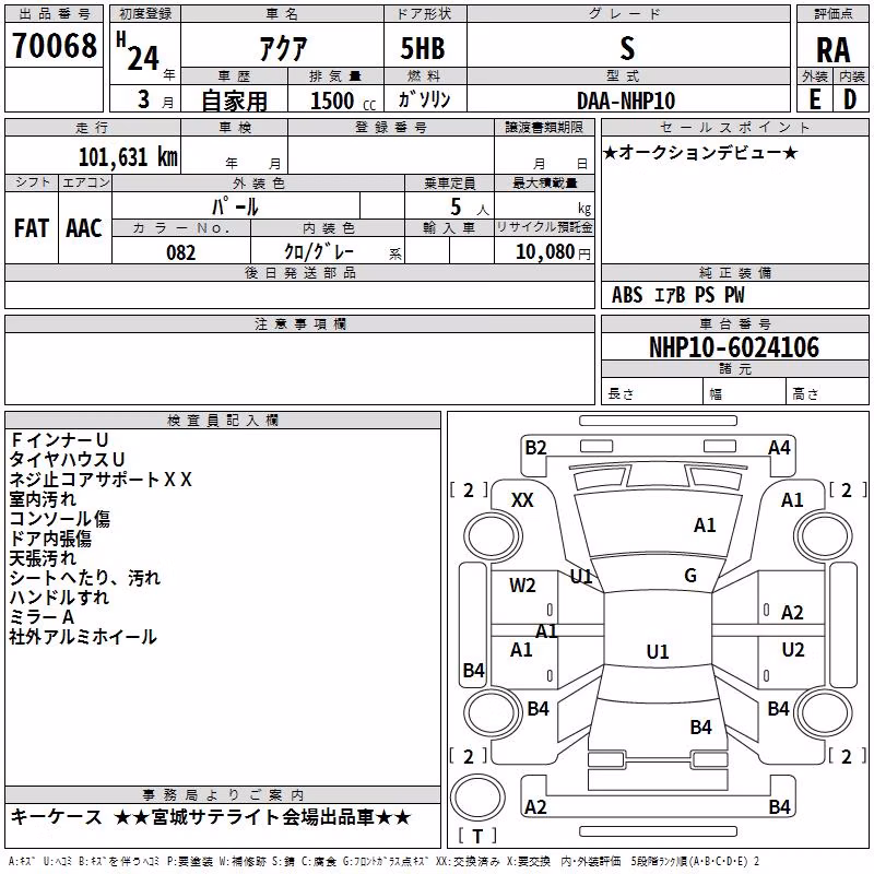 TOYOTA AQUA