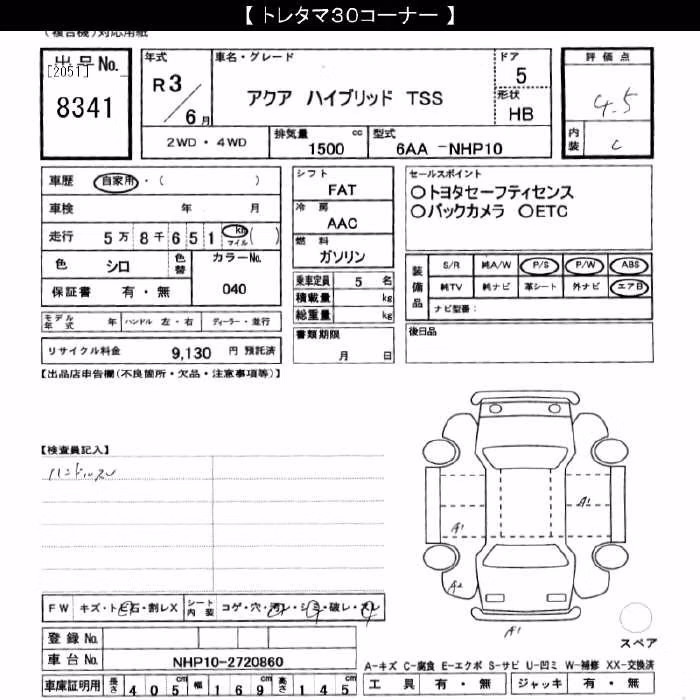 TOYOTA AQUA