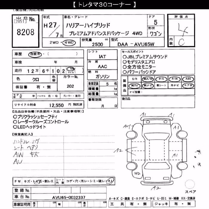 TOYOTA HARRIER