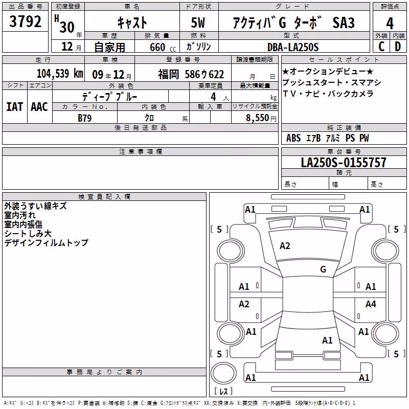 DAIHATSU CAST
