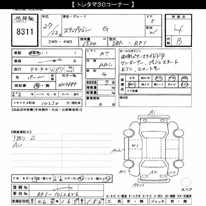 HONDA STEPWGN
