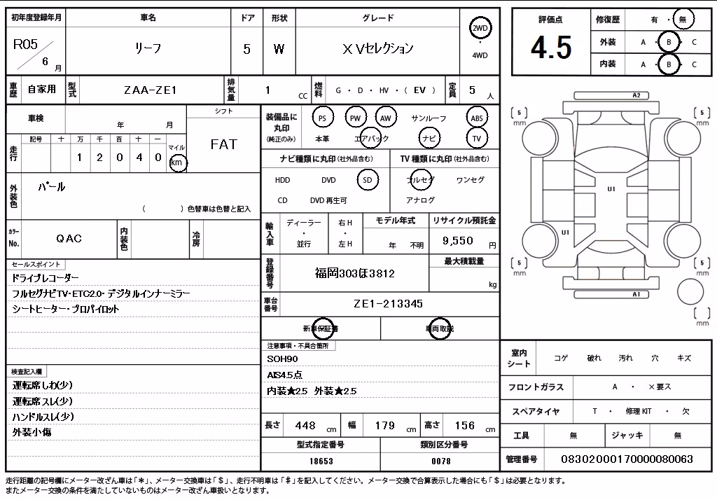 NISSAN LEAF