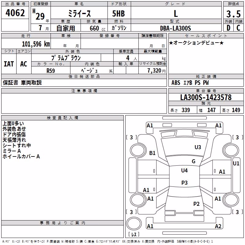 DAIHATSU MIRA E:S