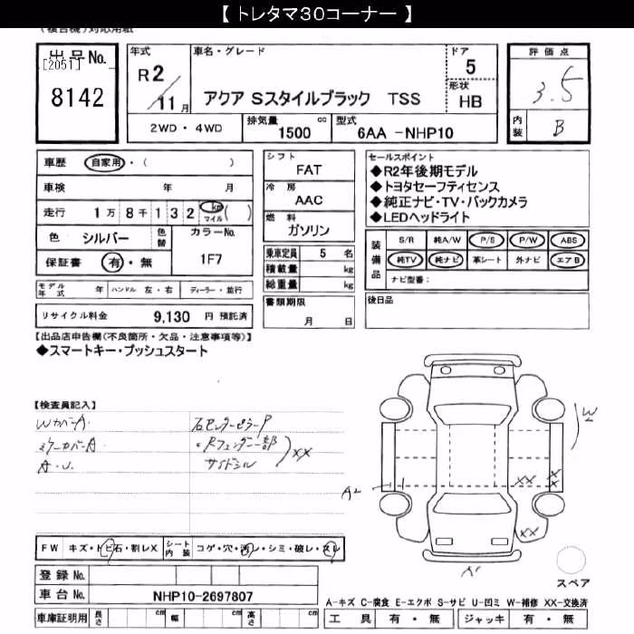TOYOTA AQUA