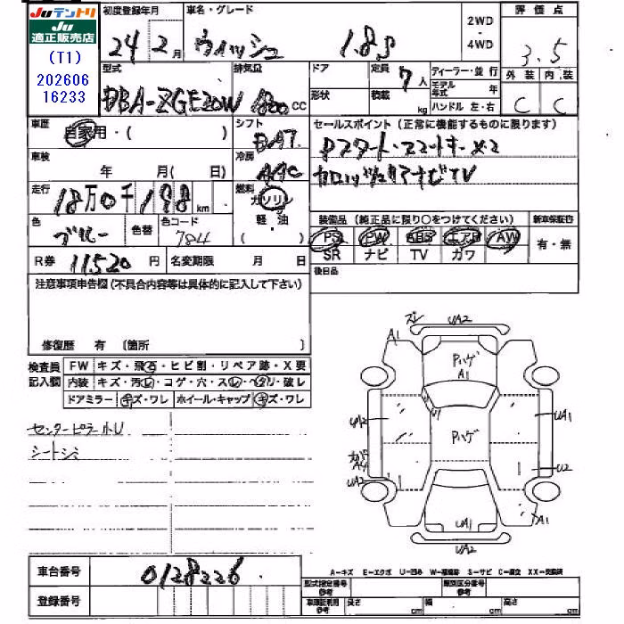 TOYOTA WISH