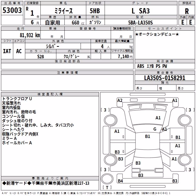 DAIHATSU MIRA E:S