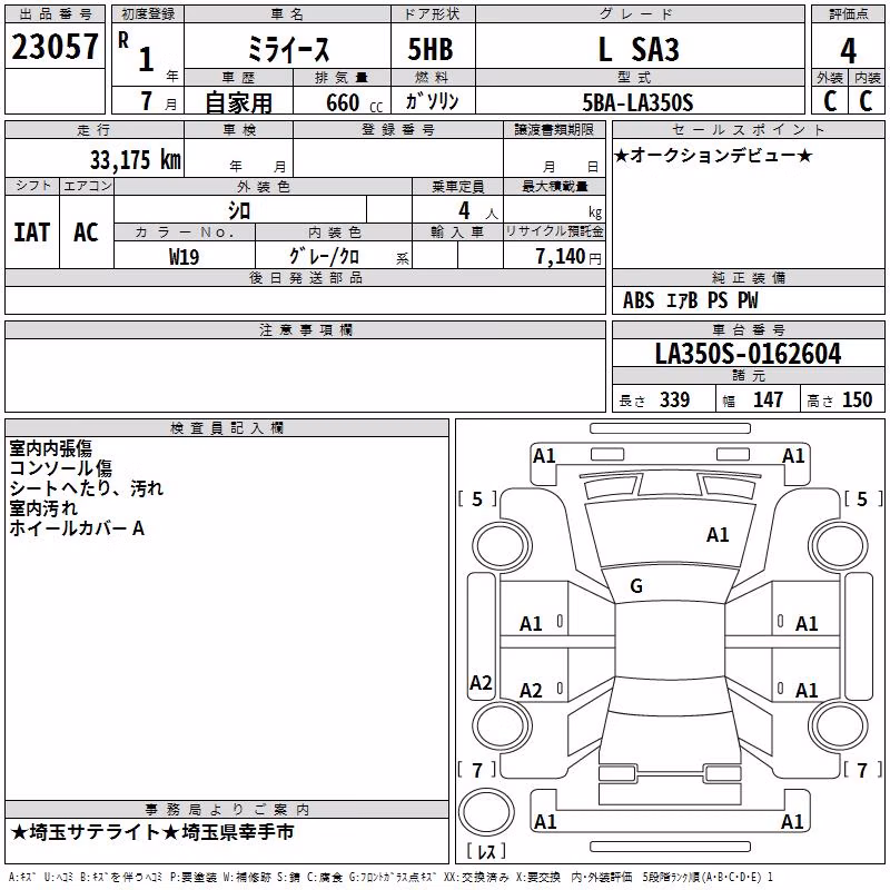 DAIHATSU MIRA E:S