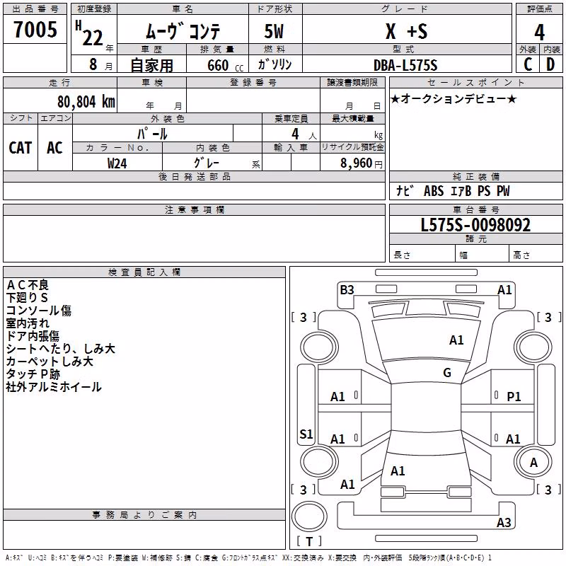 DAIHATSU MOVE CONTE