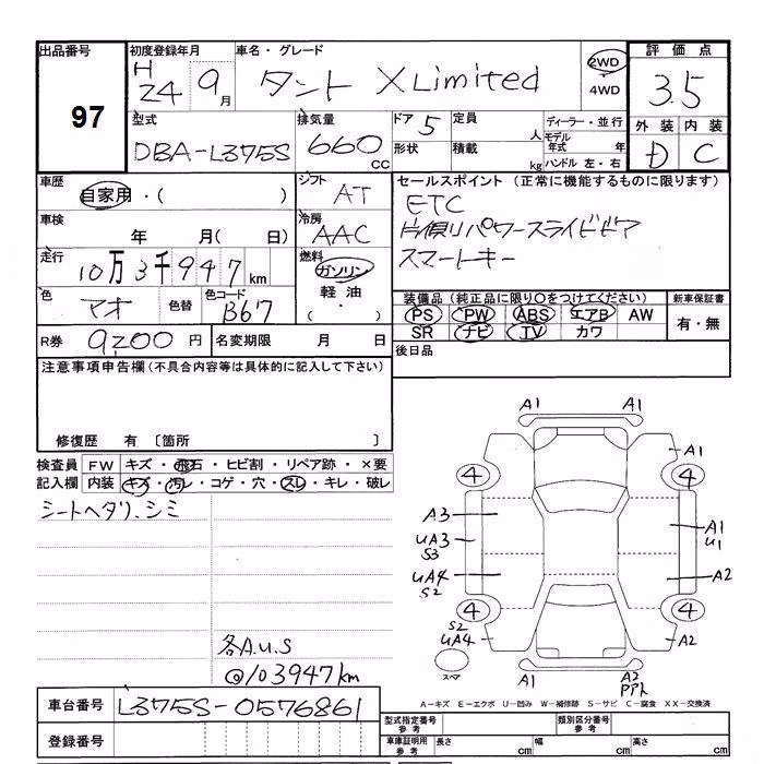 DAIHATSU TANTO