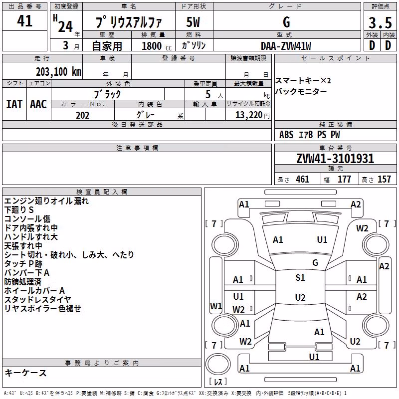 TOYOTA PRIUS ALPHA