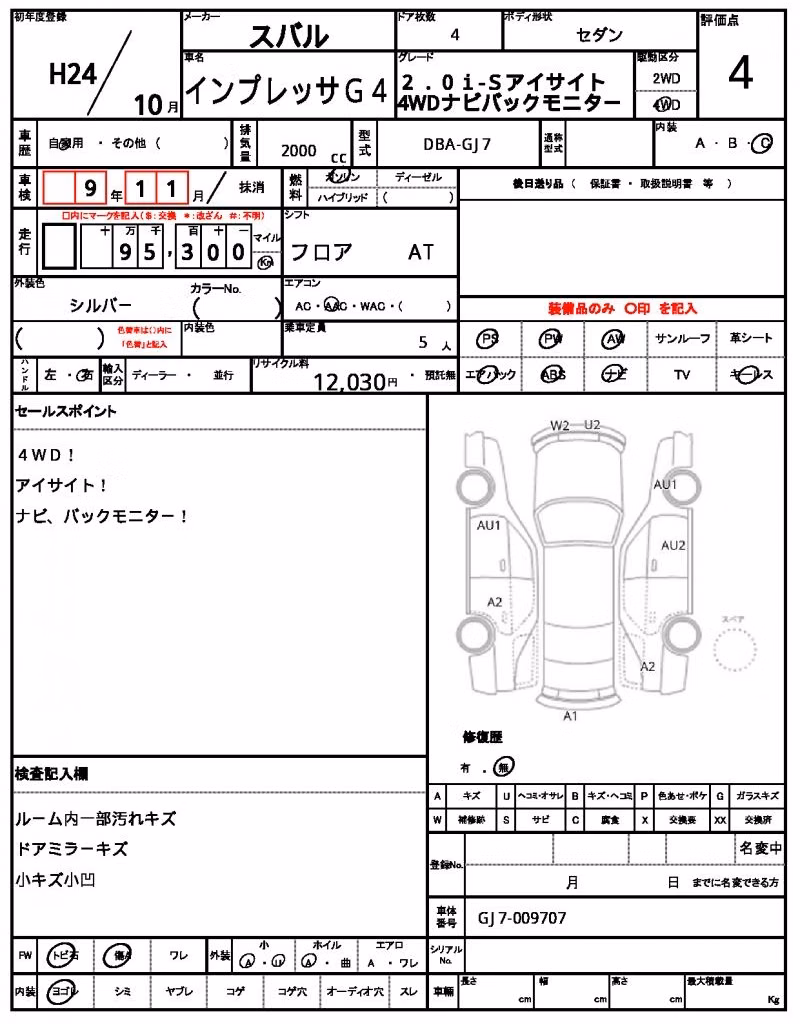SUBARU IMPREZA