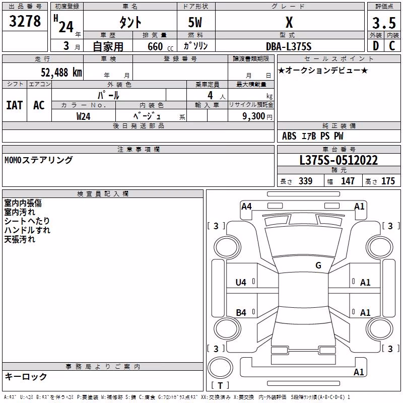 DAIHATSU TANTO