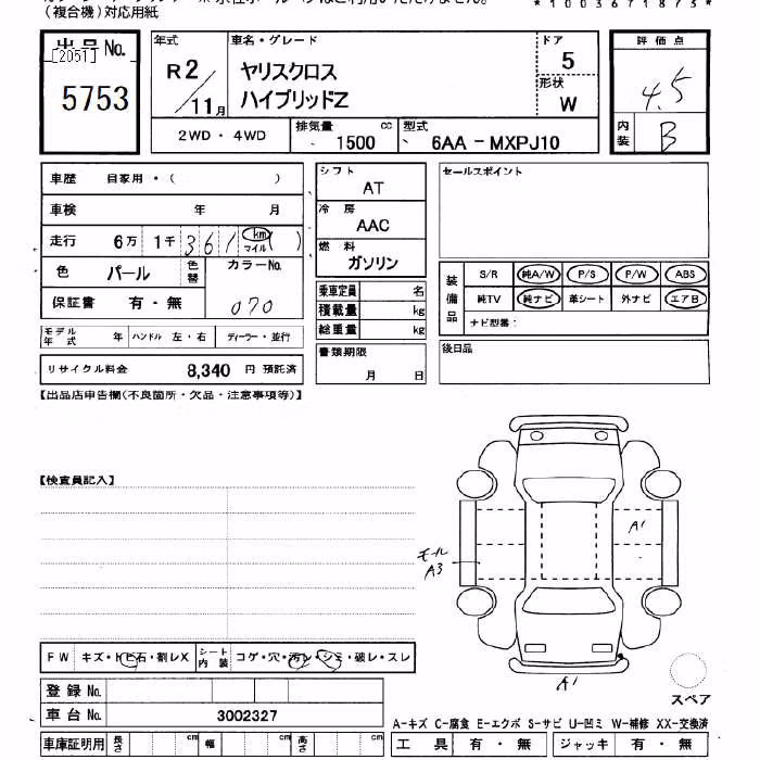 TOYOTA YARIS CROSS