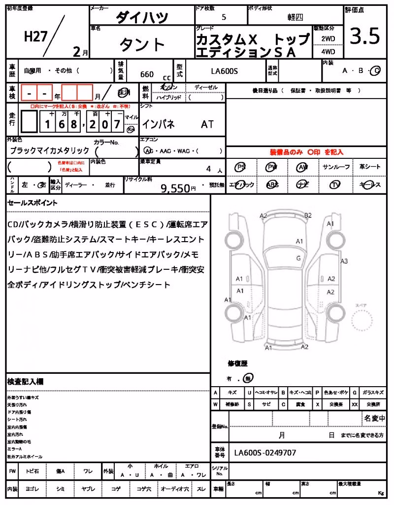 DAIHATSU TANTO