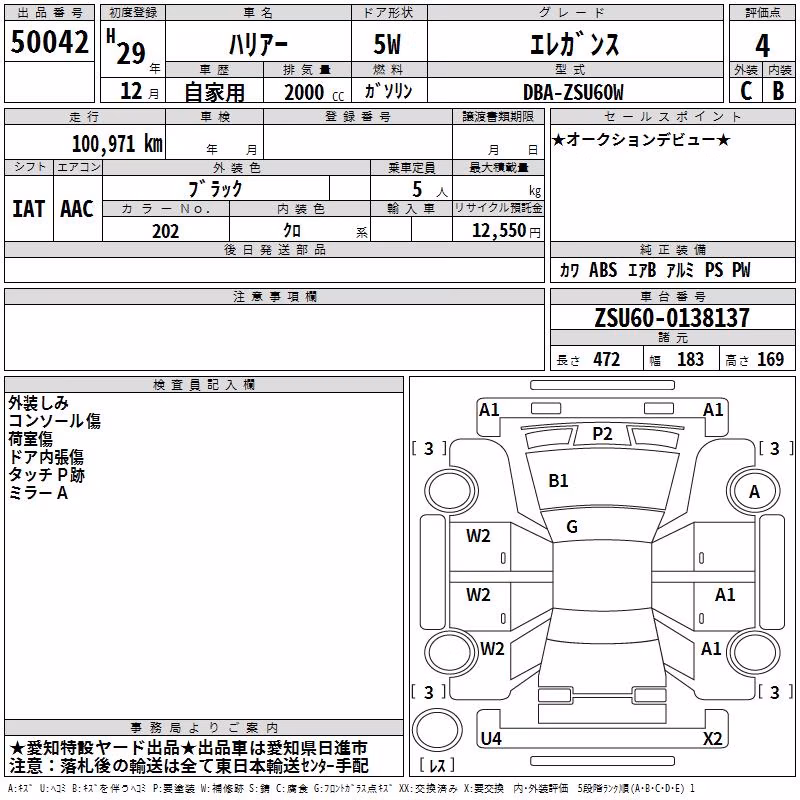 TOYOTA HARRIER