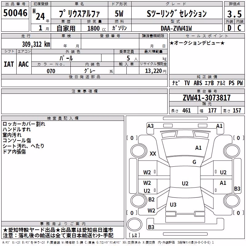 TOYOTA PRIUS ALPHA