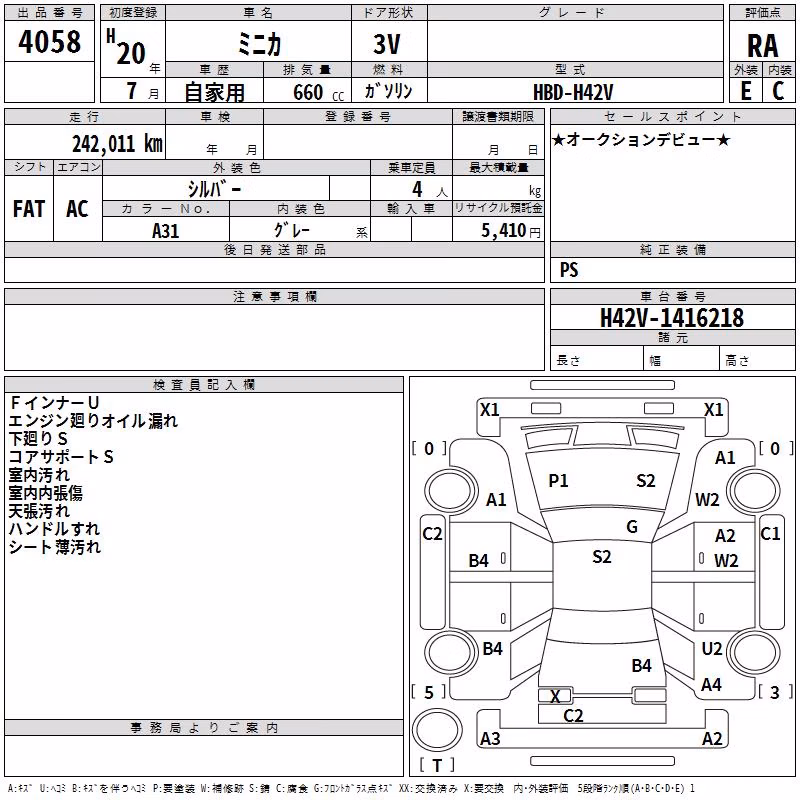 MITSUBISHI MINICA
