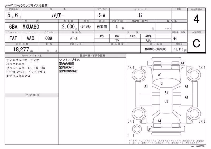 TOYOTA HARRIER