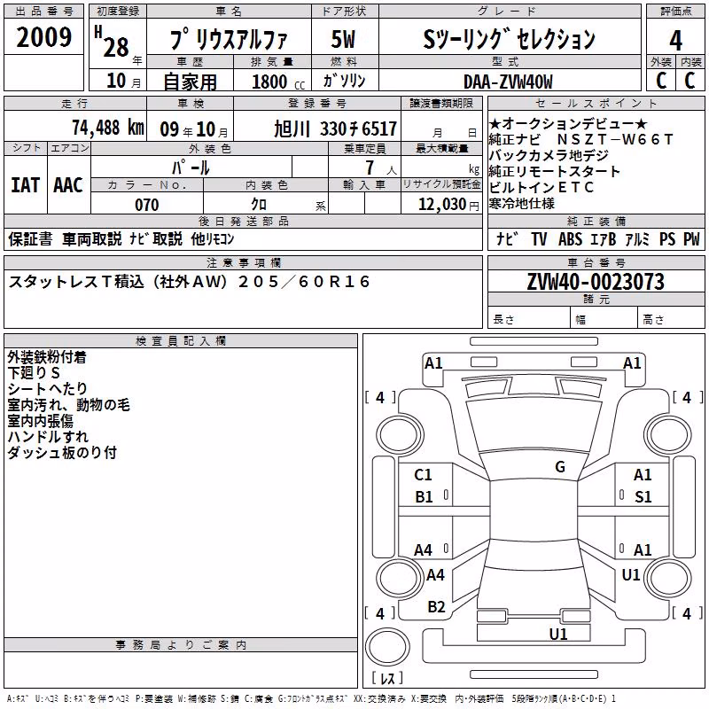 TOYOTA PRIUS ALPHA