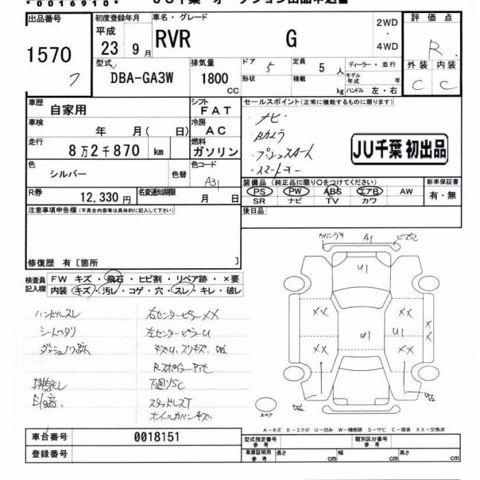 MITSUBISHI RVR