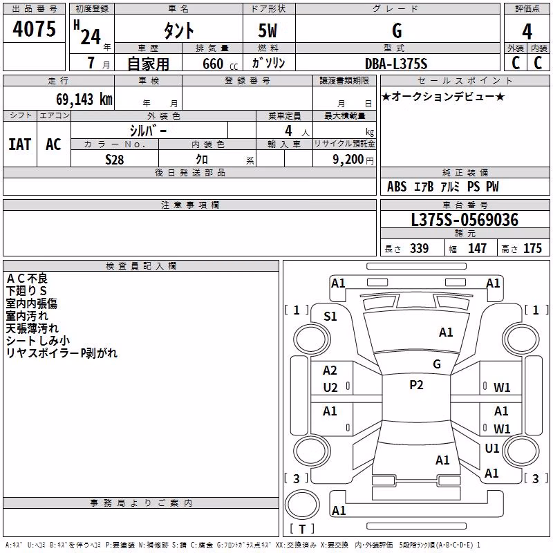 DAIHATSU TANTO