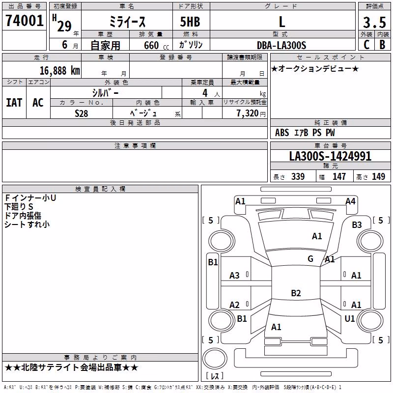 DAIHATSU MIRA E:S