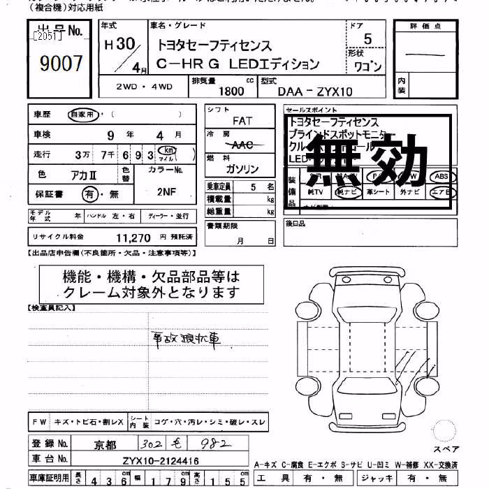 TOYOTA C-HR