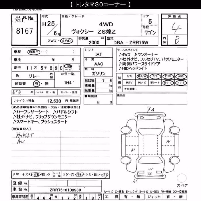 TOYOTA VOXY