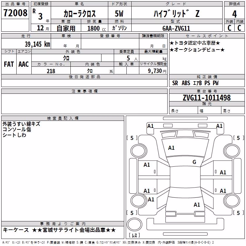 TOYOTA COROLLA CROSS