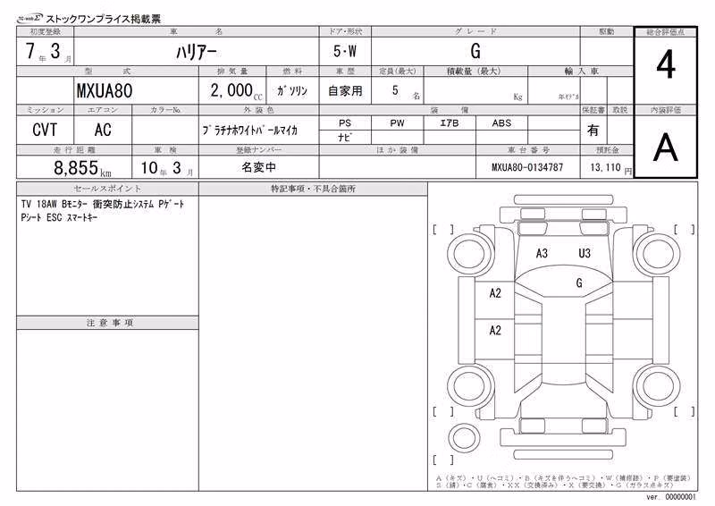 TOYOTA HARRIER