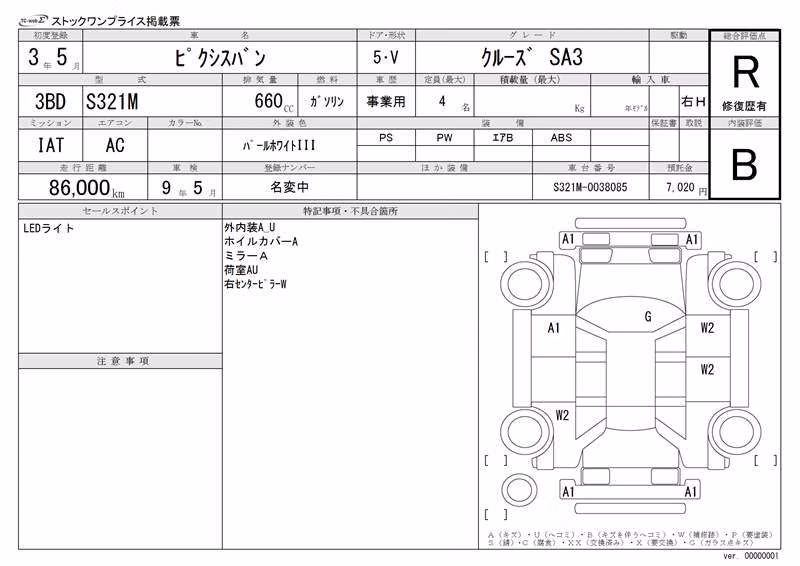TOYOTA PIXIS VAN
