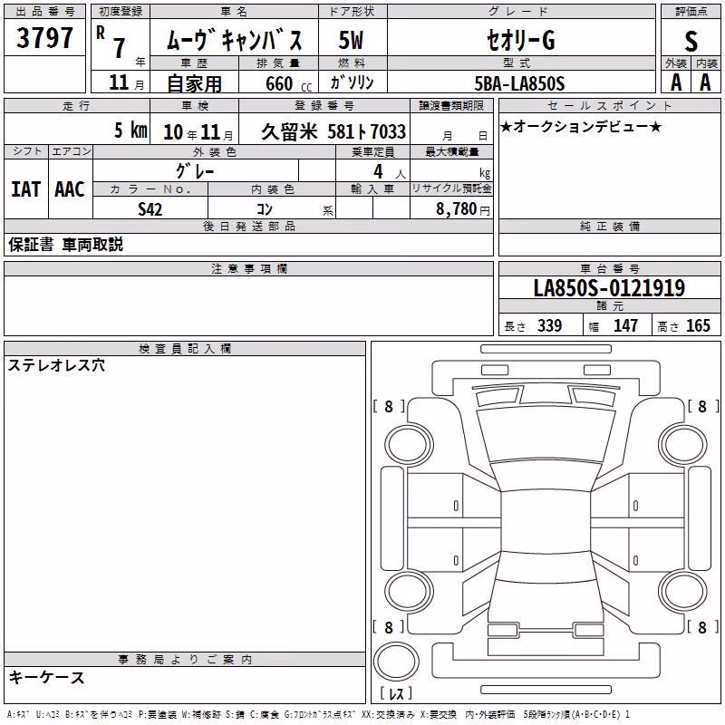 DAIHATSU MOVE CANBUS