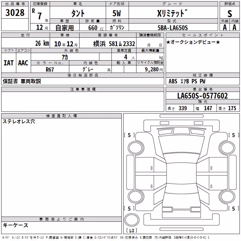 DAIHATSU TANTO