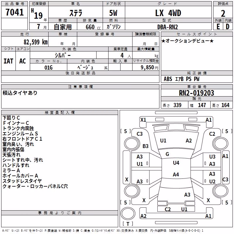 SUBARU STELLA
