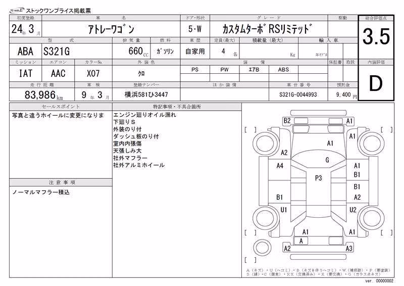 DAIHATSU ATRAI