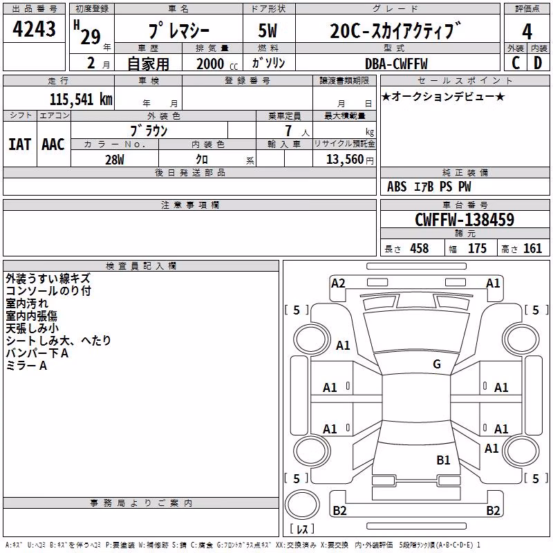 MAZDA PREMACY
