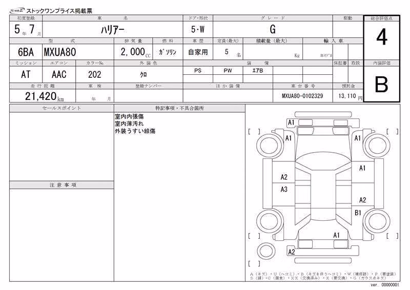 TOYOTA HARRIER