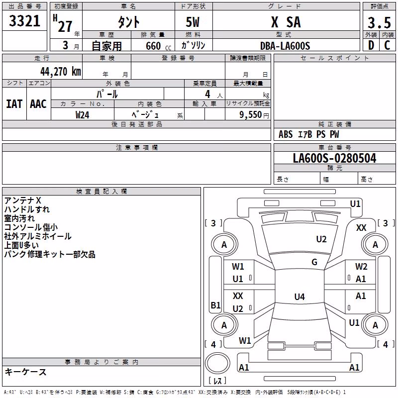 DAIHATSU TANTO