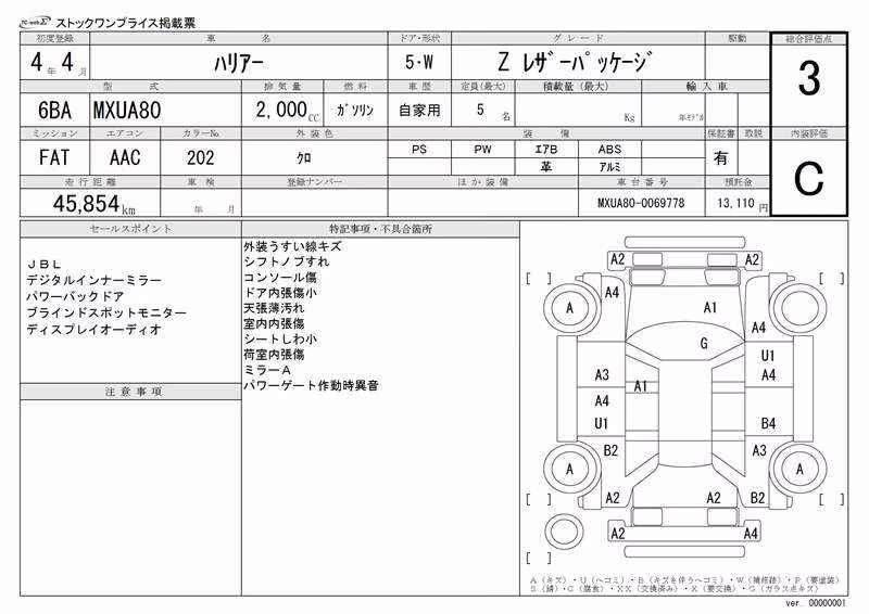 TOYOTA HARRIER