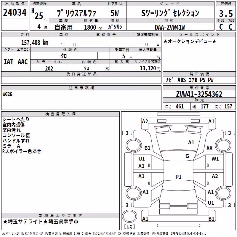 TOYOTA PRIUS ALPHA