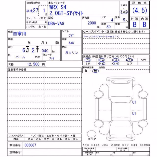 SUBARU IMPREZA WRX