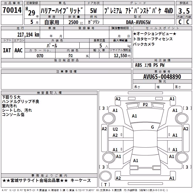 TOYOTA HARRIER