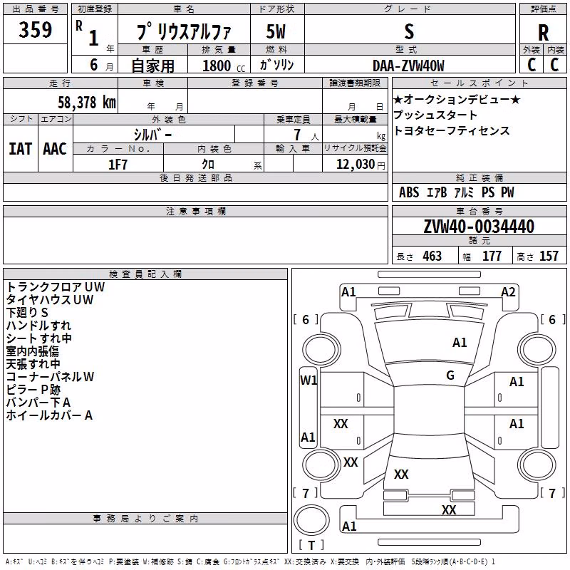TOYOTA PRIUS ALPHA