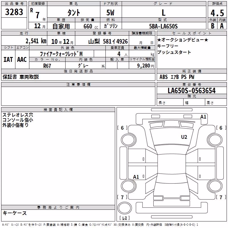 DAIHATSU TANTO