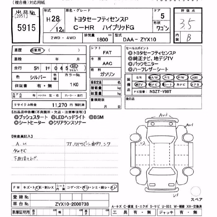 TOYOTA C-HR