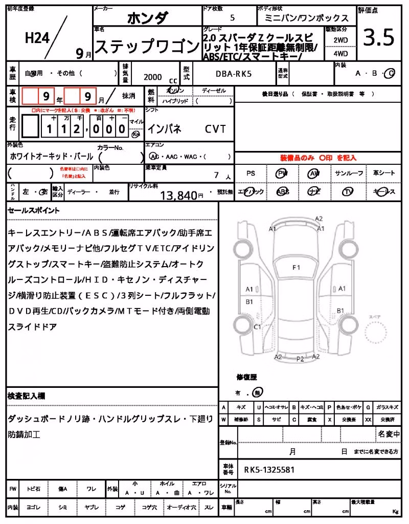 HONDA STEPWGN