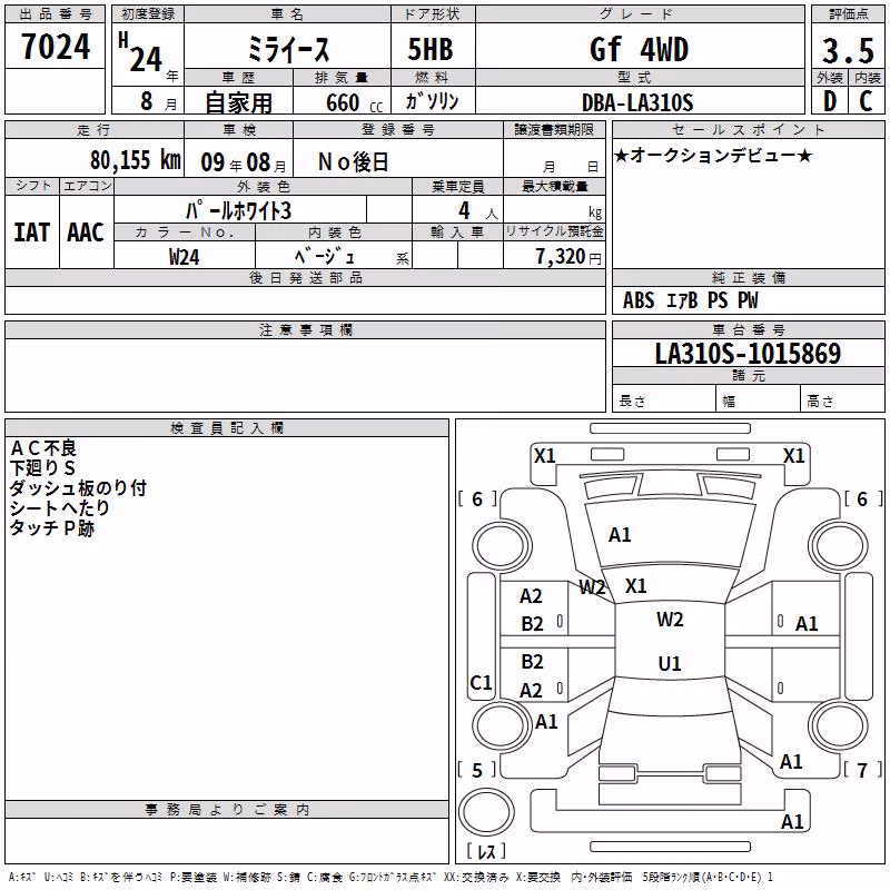 DAIHATSU MIRA E:S