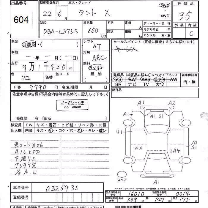 DAIHATSU TANTO