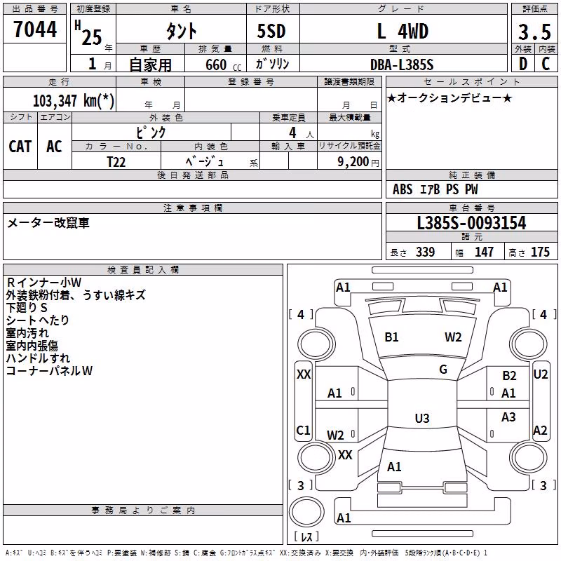 DAIHATSU TANTO