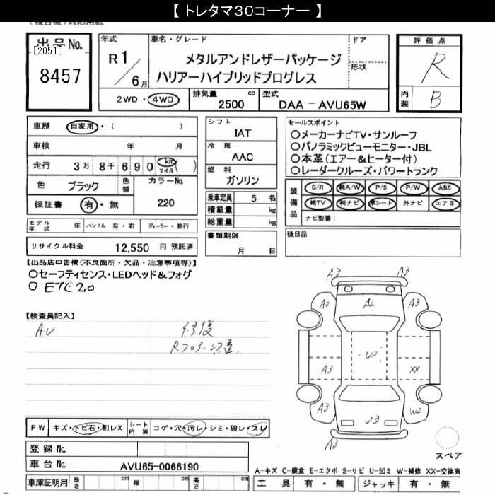TOYOTA HARRIER